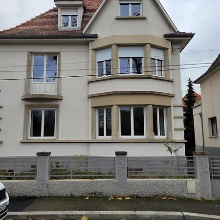 Le Cocon D'Emma, Appartement Bourgeois Avec Terrasse, Et Parking Gratuit Dans Maison De Maitre Straßburg